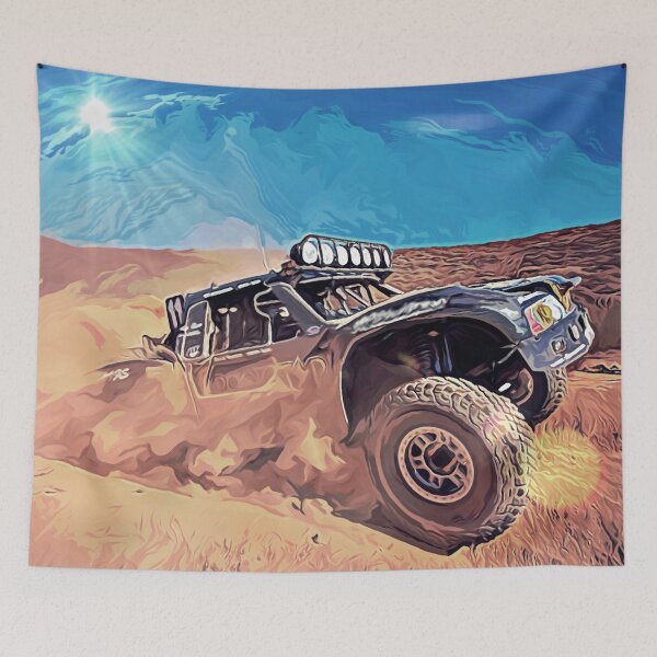 Item preview, Extreme Off-roading in Baja Desert with Sun Blazing designed and sold by RyanCaudell.