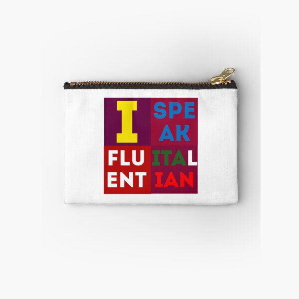 Item preview, I SPEAK FLUENT ITALIAN, designed and sold by Haitam771.