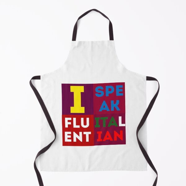 Item preview, I SPEAK FLUENT ITALIAN, designed and sold by Haitam771.