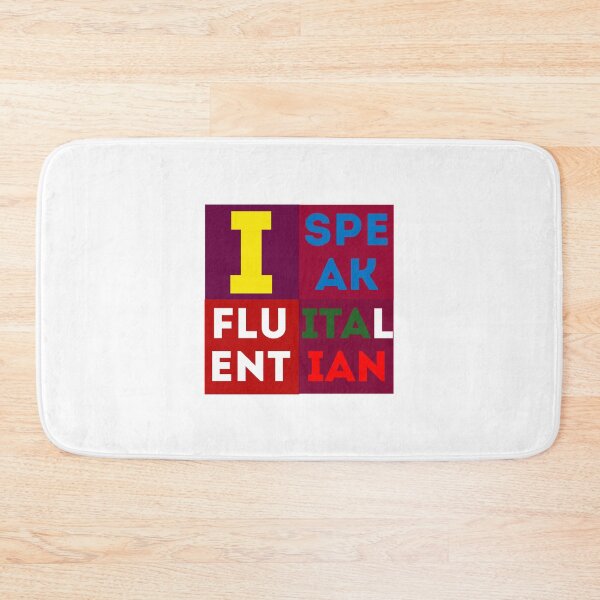 Item preview, I SPEAK FLUENT ITALIAN, designed and sold by Haitam771.