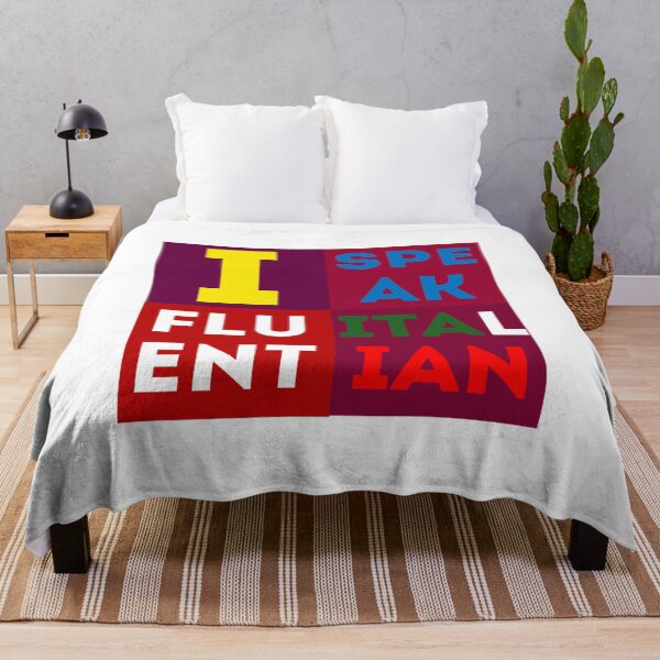 Item preview, I SPEAK FLUENT ITALIAN, designed and sold by Haitam771.