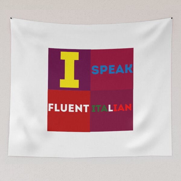 Item preview, I SPEAK FLUENT ITALIAN, funny, classic designed and sold by Haitam771.