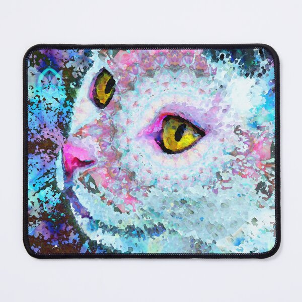 Item preview, Cat Kitty Feline Art - Pretty Pink Nose by Sharon Cummings designed and sold by Sharon Cummings Art.