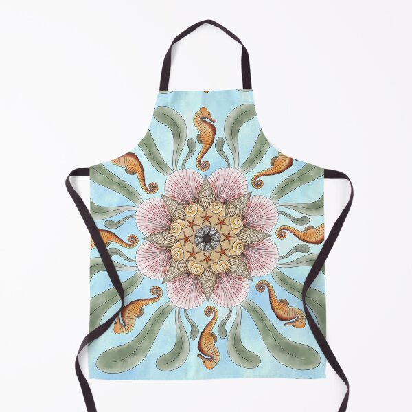 Item preview, Sea animals mandala designed and sold by Milamara.