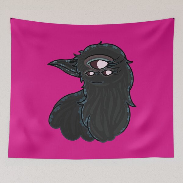 Item preview, just a friend-shaped raven designed and sold by tentaclemade.