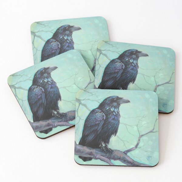 Item preview, Wiscasset Raven - Raven Bird designed and sold by HaggisVitae.