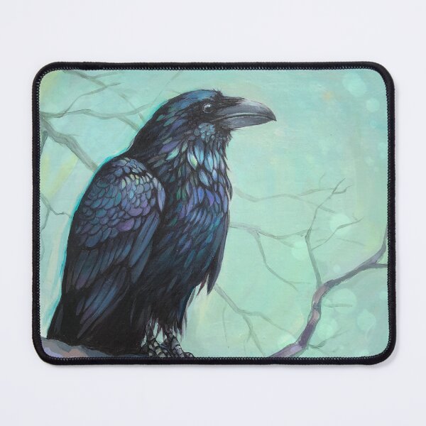 Item preview, Wiscasset Raven - Raven Bird designed and sold by HaggisVitae.