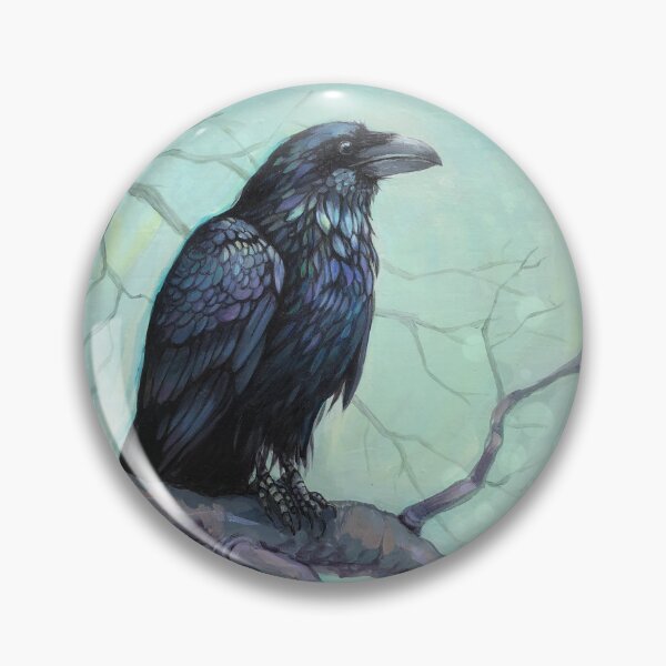 Item preview, Wiscasset Raven - Raven Bird designed and sold by HaggisVitae.