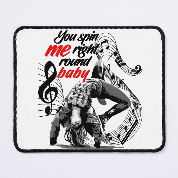 Item preview, You spin me right round baby designed and sold by Concept-Hub.