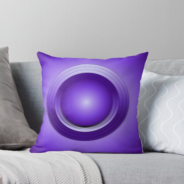Item preview, Amethyst Push Geometric Design designed and sold by BlackKatPrint.