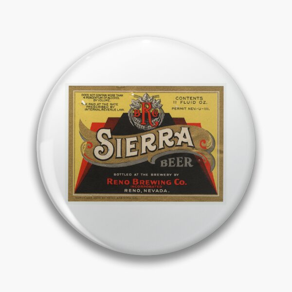 Item preview, Sierra Beer distressed designed and sold by uniquenostalgia.