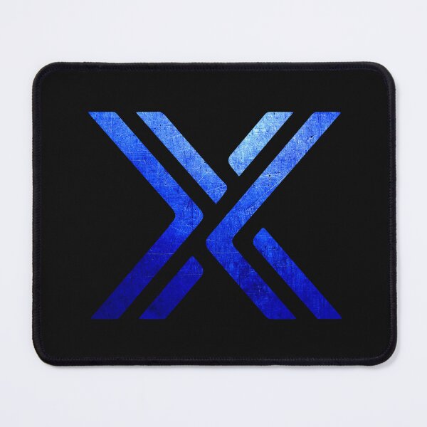 Item preview, Immutable X - Blue Metal on Black designed and sold by AdamRael.