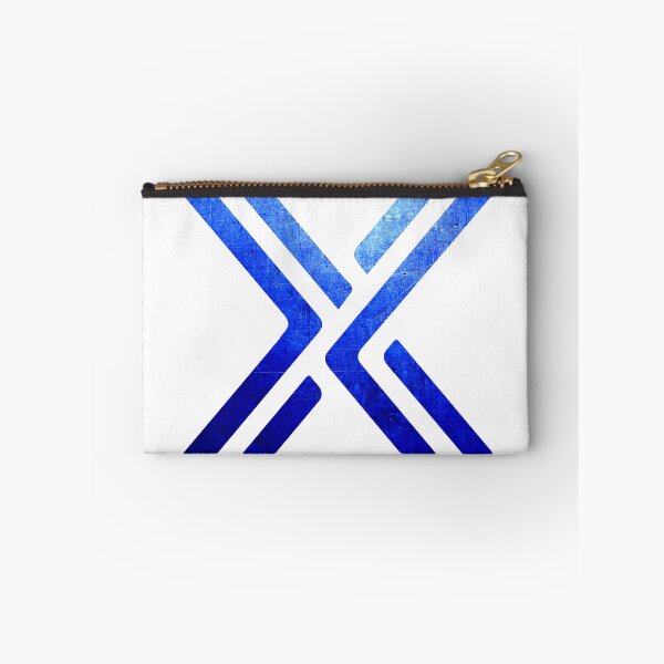 Item preview, Immutable X - Blue Metal on White designed and sold by AdamRael.