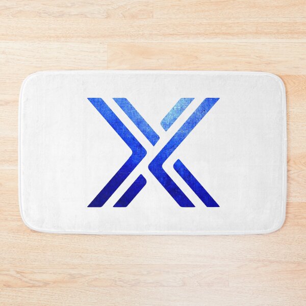 Item preview, Immutable X - Blue Metal on White designed and sold by AdamRael.