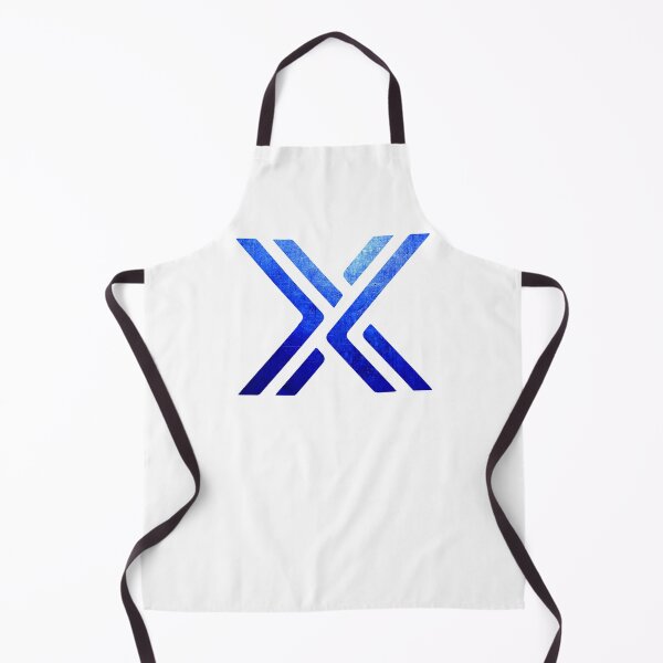 Item preview, Immutable X - Blue Metal on White designed and sold by AdamRael.