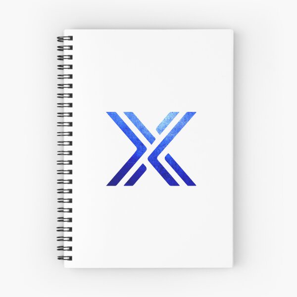 Item preview, Immutable X - Blue Metal on White designed and sold by AdamRael.