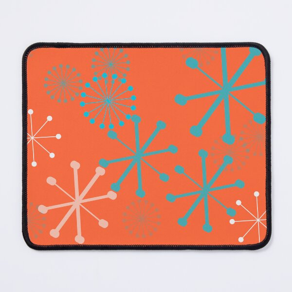 Item preview, 3D Mid Mod Starburst Design in Turquoise designed and sold by LisWilliams.