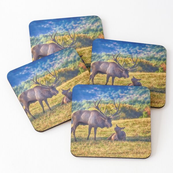 Item preview, Elk on the Hill designed and sold by Kathy Weaver.