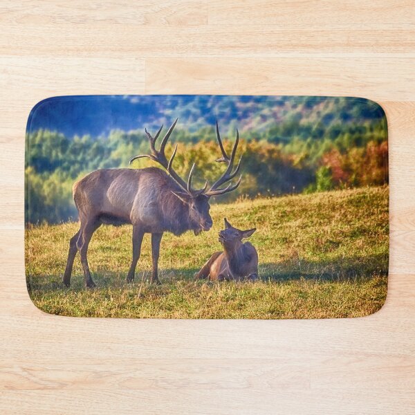 Item preview, Elk on the Hill designed and sold by Kathy Weaver.