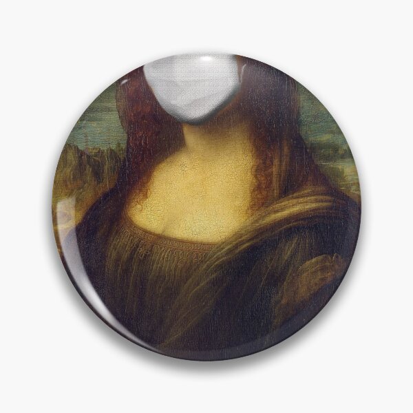 Item preview, Monalisa Mask Digital Art designed and sold by TopChoiceMerch.