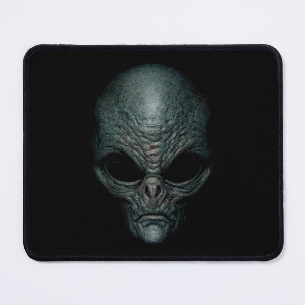 Item preview, Scary Gray Alien Face designed and sold by TUnivers.