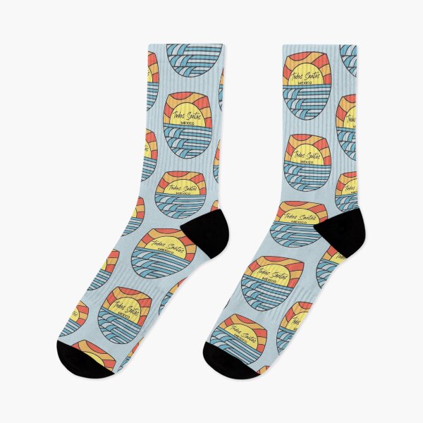 Item preview, Todos Santos Mexico Beach MX Retro Water Sunrise and Sunset designed and sold by palmettodigital.