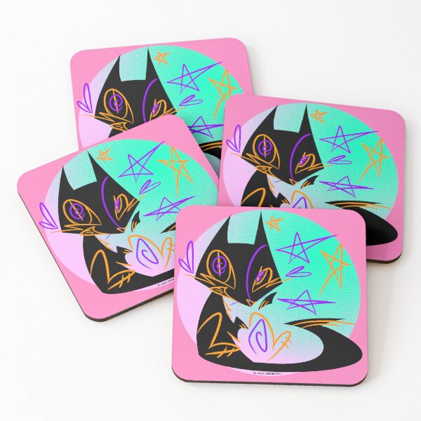 Item preview, Colorful Black Cat designed and sold by SODABYTES.
