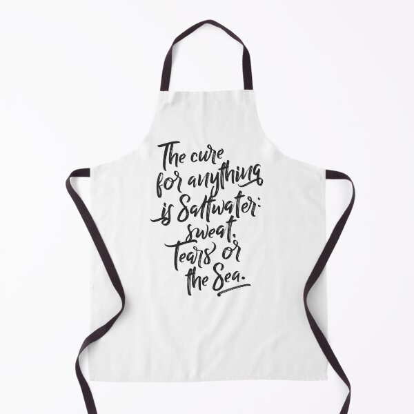 Item preview, The Salwater Cure | Motivational Quotes | Ocean Love designed and sold by NORDIKART.