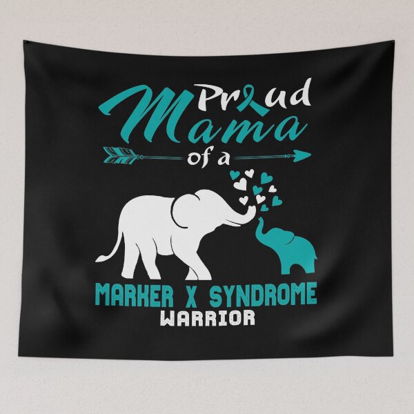 Item preview, Proud Mama Of A Marker X Syndrome Warrior designed and sold by heppenp.