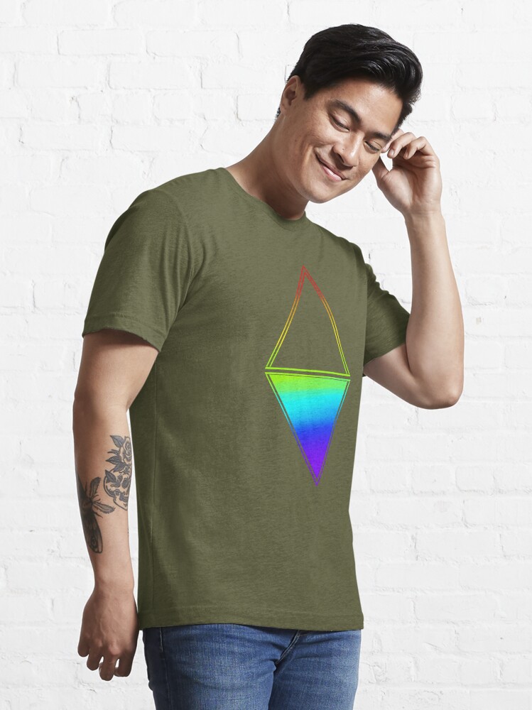 Set it off duality diamond (rainbow) | Essential T-Shirt