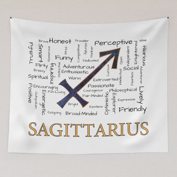 Item preview, Astrology Traits - Sagittarius designed and sold by redsgifts.