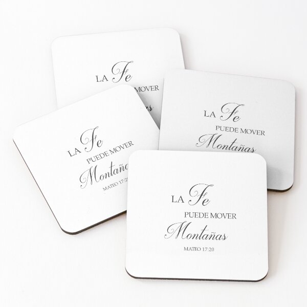 Item preview, Mateo 17:20, La fe puede mover montañas. designed and sold by Aryam Quotes.