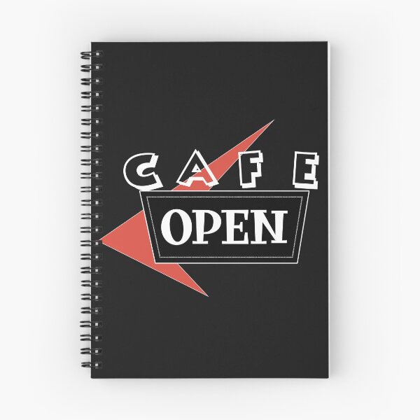 Item preview, Cafe Open Sign in MCM Style designed and sold by LisWilliams.