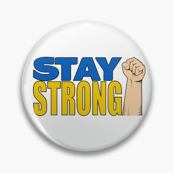 Item preview, Stay Strong Ukraine designed and sold by BlueBlackSky.