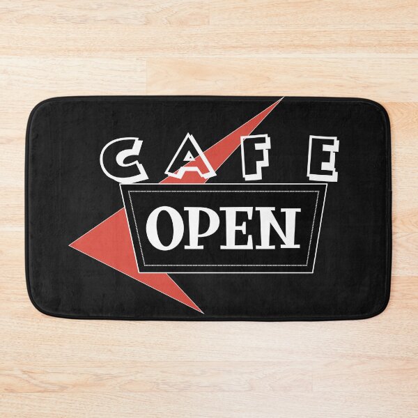 Item preview, Cafe Open Sign in MCM Style designed and sold by LisWilliams.
