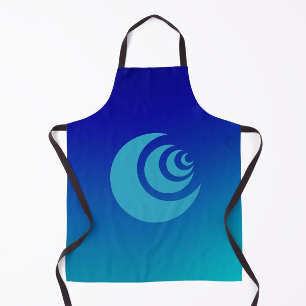 Item preview, Blue Crescent Moons Inside Each Other designed and sold by ShaunSandhu.