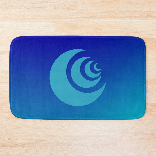 Item preview, Blue Crescent Moons Inside Each Other designed and sold by ShaunSandhu.
