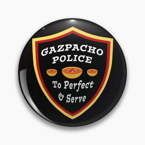 Item preview, Gazpacho Police Perfect and Serve designed and sold by Karen Simon.