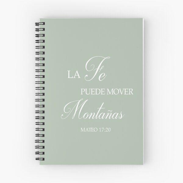 Item preview, Mateo 17:20, La fe puede mover montañas. designed and sold by Aryam Quotes.