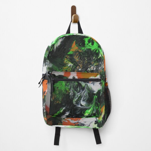 Item preview, Abstract in Orange White Black and Neon Green designed and sold by mary81.