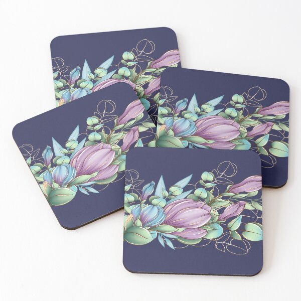 Item preview, flowers,green,purple,blue designed and sold by grickodd.