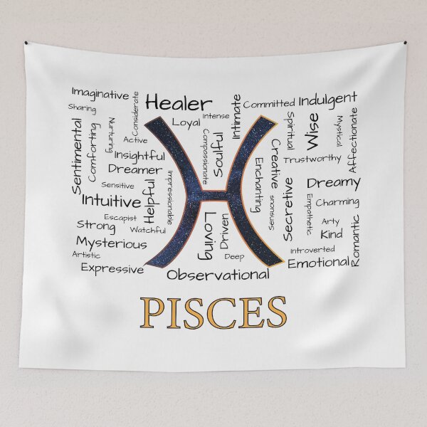 Item preview, Astrology Traits - Pisces designed and sold by redsgifts.