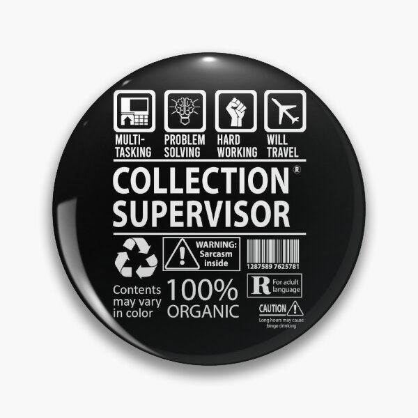 Item preview, Collection Supervisor T Shirt - MultiTasking Certified Job Gift Item Tee designed and sold by sabinacsnm.