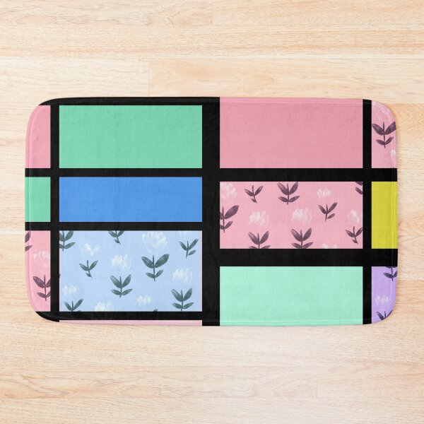Item preview, Pop Art Colorblock Pastels for Spring with Flowers designed and sold by Greenbaby.