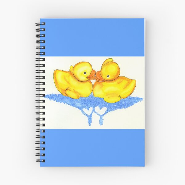Item preview, Bath Time Ducks In Love designed and sold by LymphomaLass.