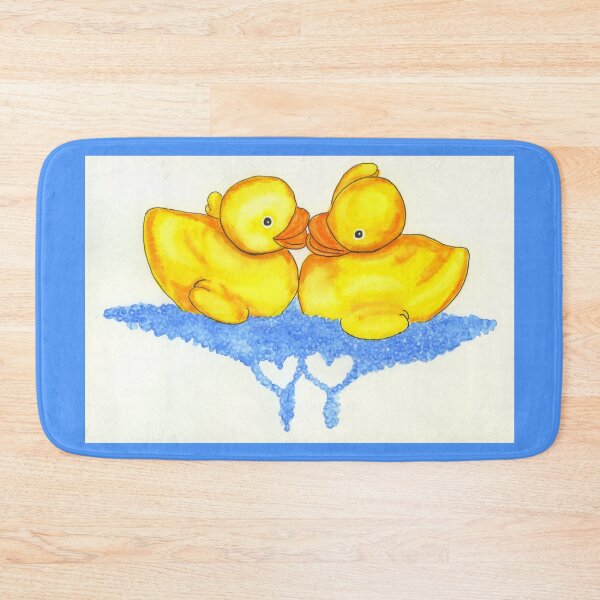 Item preview, Bath Time Ducks In Love designed and sold by LymphomaLass.