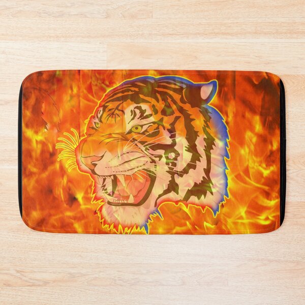 Item preview, Tiger of Flames at Midnight designed and sold by Angelle55.
