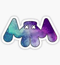 Marshmellow Galaxy Logo Sticker