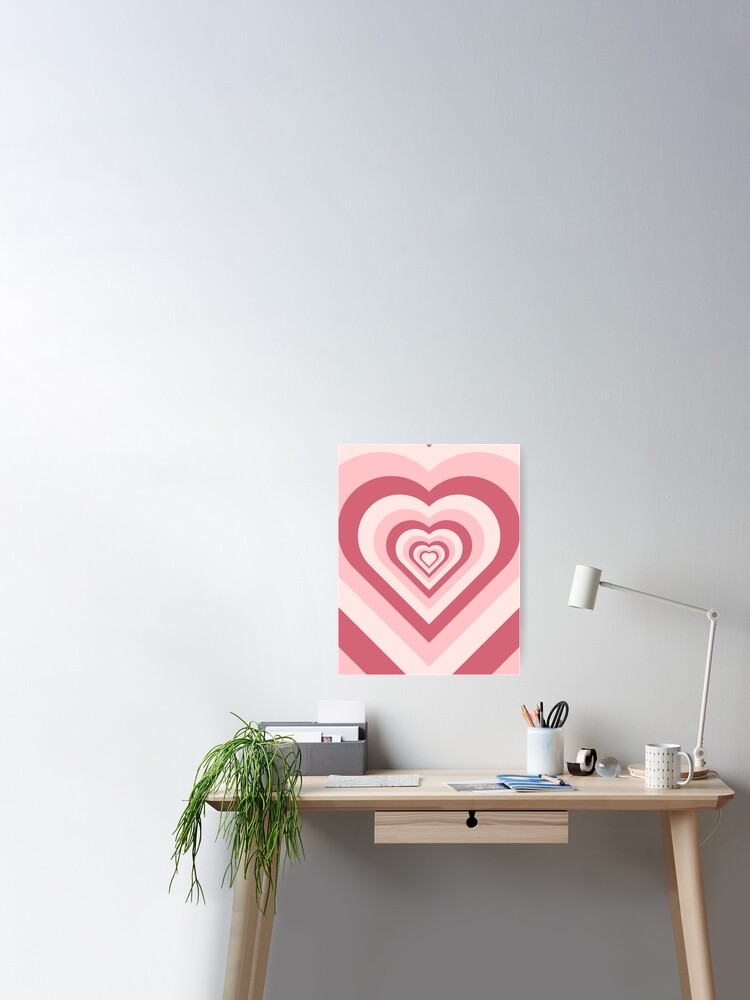 Pink Aesthetic Heart Sticker for Sale by ind3finite