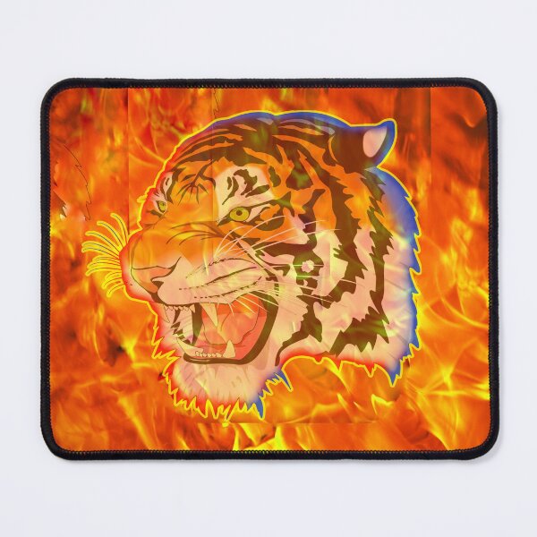 Item preview, Tiger of Flames at Midnight designed and sold by Angelle55.